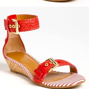 Sherry Topside Lynbrook Ankle Strap Wedge Sandals